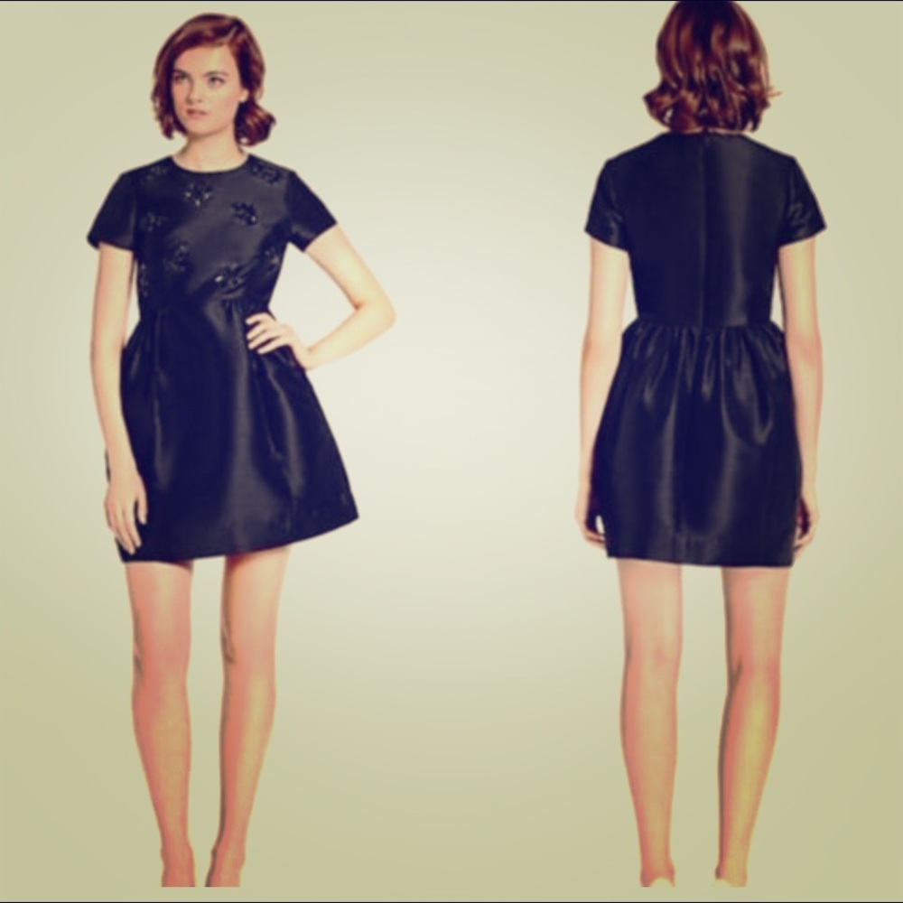 Kate spade short sleeve embellished dress